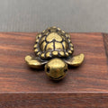 Brass Mini Turtle Terrarium Charm