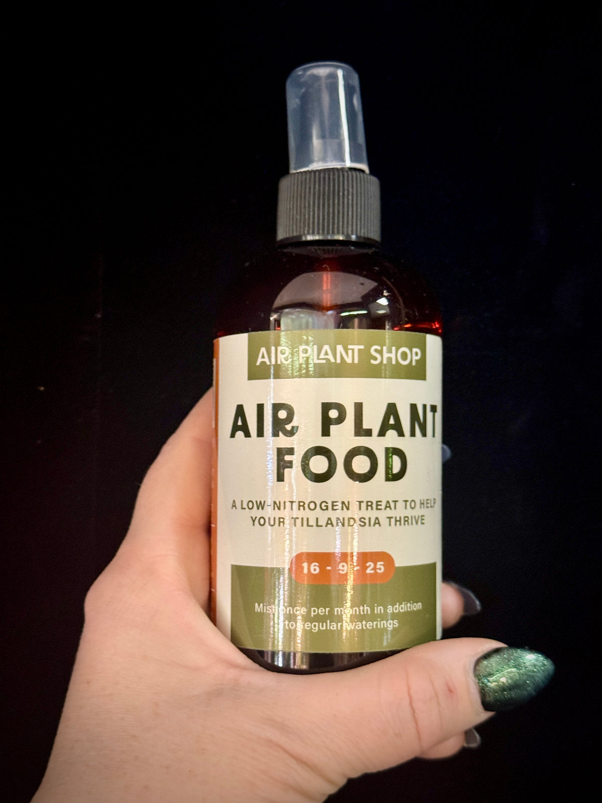 Air plant food
